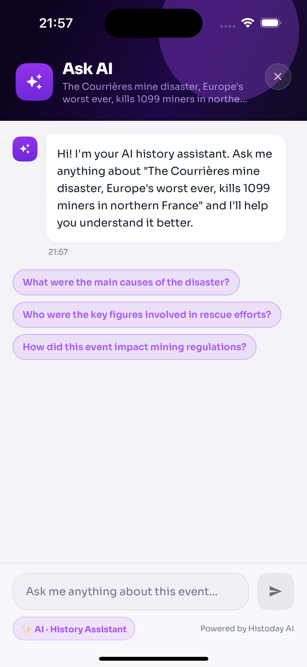 Ask AI screenshot